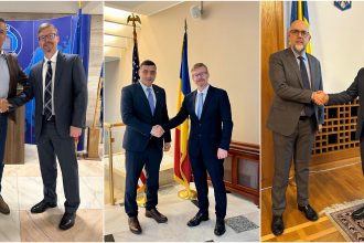 foto insarcinatul cu afaceri al sua intalniri cu liderii partidelor parlamentare mesajul transmis de george simion 68372268c3ae3