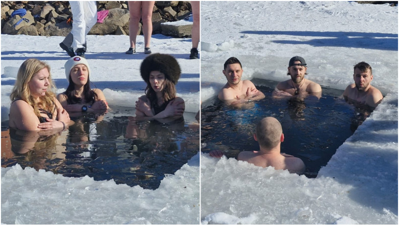 Înot în ape înghețate: Tinerii din Maramureș se aventurează în lacul Mogoșa la -7 grade Celsius 1 video baie la copca intr o tabara din maramures experienta traita de mai multi tineri in apa inghetata a lacului mogosa la 7 grade celsius 6834d5d724a55