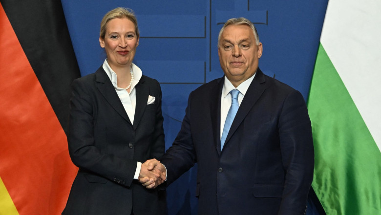 Viktor Orban, admirat de lidera extremiștilor germani: Alice Weidel îl descrie ca „un simbol al libertății” 1 video viktor orban elogiat de sefa extremistilor germani alice weidel l a numit pe premierul ungar un far al libertatii 6839e7629bb61