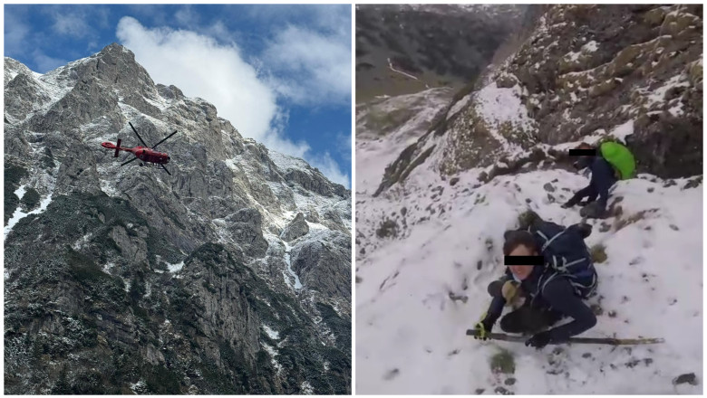 Traseele montane, încă pline de riscuri. Alerta salvamontiștilor după ce patru turiști belgieni au fost surprinși în Bucegi 1 videofoto traseele montane periculoase inca avertismentul salvamontistilor dupa ce patru turisti din belgia au ramas blocati in bucegi 6834d5a9610f2