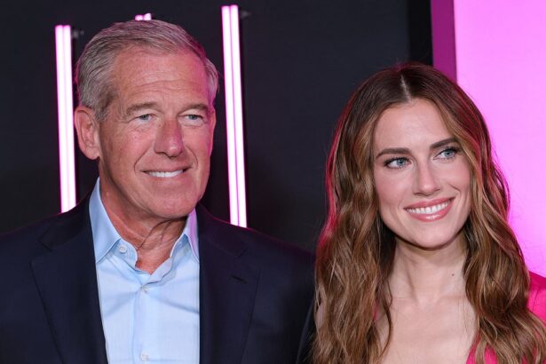allison williams is joined on rare red carpet with disgraced anchor father brian 685c247bc1c90