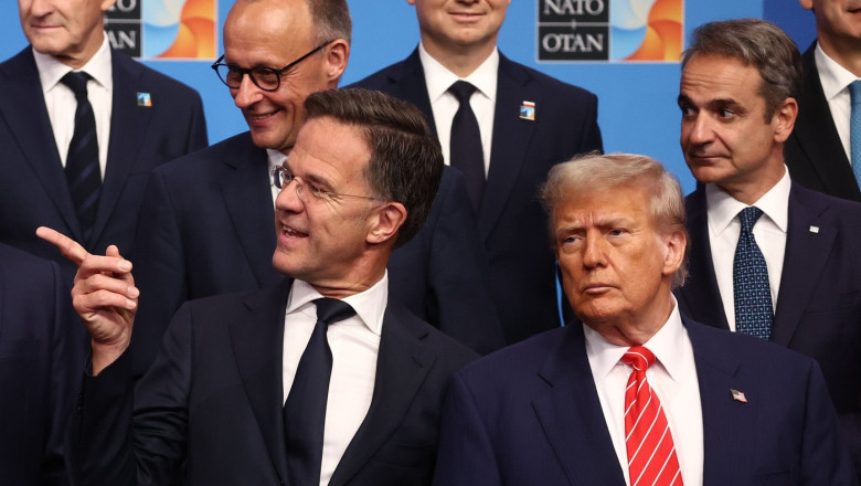 Analiză Reuters: Impactul lingușelilor asupra lui Trump în cadrul NATO. Europa îl liniștește cu promisiuni greu de onorat. 1 analiza reuters ce efect au avut linguselile pentru trump la nato europa il calmeaza cu promisiuni pe care nu si le poate permite 685cde059d496