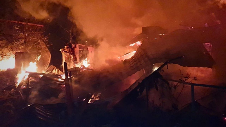 Raid masiv cu drone asupra Kievului, soldat cu un deces confirmat 1 atac masiv cu drone asupra kievului soldat cu cel putin un mort 6858e57415519