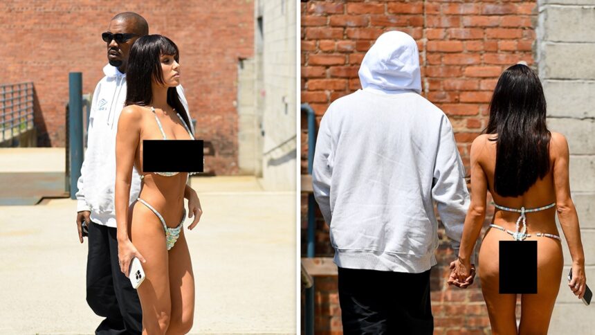 Bianca Censori poartă lenjerie comestibilă în compania lui Kanye West 1 bianca censori wears edible lingerie while out with kanye west 68583012316e0