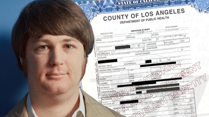 Cauza decesului lui Brian Wilson a fost dezvăluită. 1 brian wilsons cause of death revealed 685d7ba09c3f0