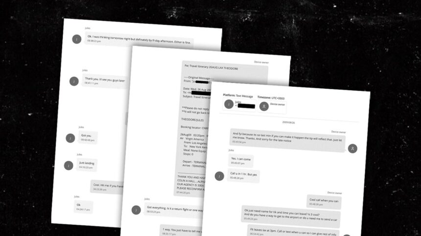 Procurorii îl acuză pe Diddy: Dovezi despre instrucțiuni de călătorie pentru escrocii masculini 1 diddy prosecutors release exhibits purportedly showing freak off travel instructions for male escorts 6856c272086ed