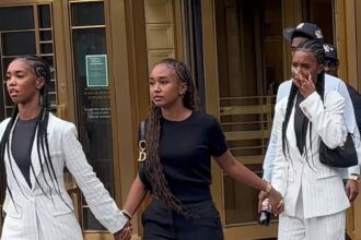 diddys daughters emotional after first day of closing arguments 685de9dc55ad3