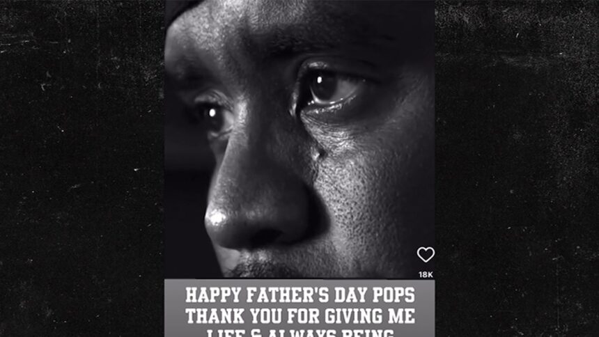 diddys sons justin and christian post fathers day messages to him 684f63eda537b