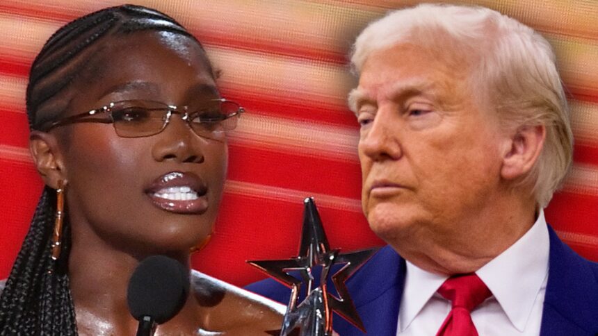 Doechii îl critică pe Donald Trump pentru raidurile ICE, în timpul Premiilor BET 1 doechii slams donald trump for ice raids during bet awards 68479e1a52bfd