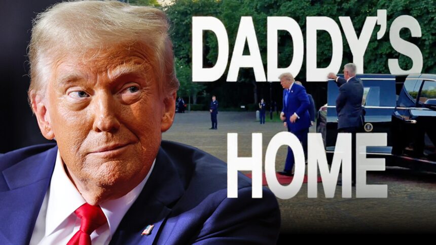 Donald Trump se mândrește că este „tatăl” liderilor NATO. 1 donald trumps wh promo video brags that hes daddy to nato leaders 685d462dc31eb