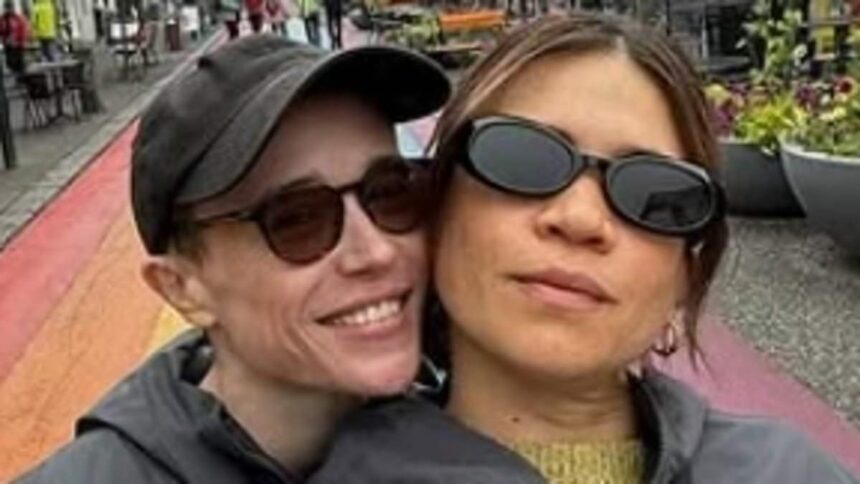 Elliot Page își dezvăluie prima relație publică de când s-a declarat bărbat transgender. 1 elliot page unveils first public relationship since coming out as transgender man 686079130ca17