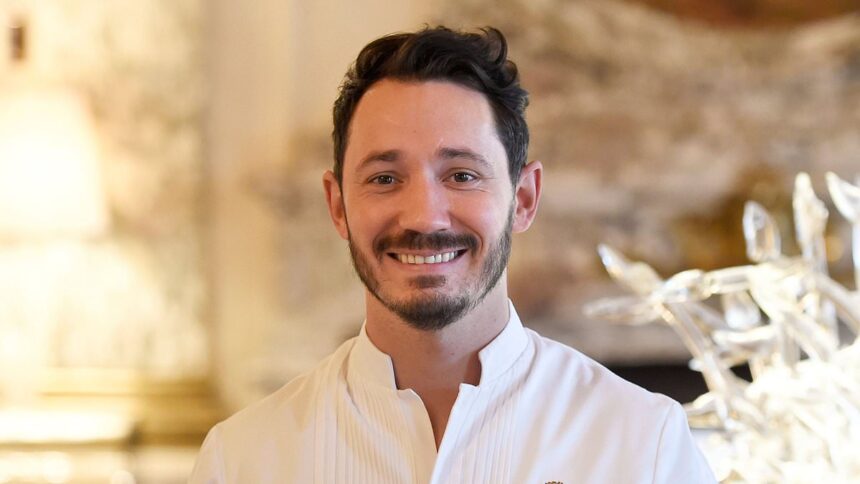 exclusiveextraordinary way lauren sanchez chose parisian pastry chef cedric grolet to design worlds most extravagant cake for wedding to jeff bezos 685c5c36ab61e