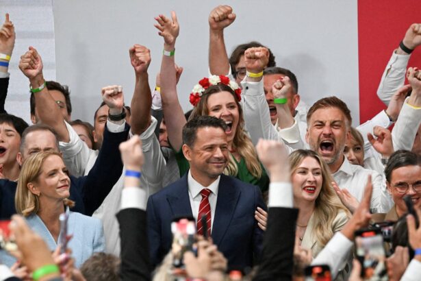 exit poll in polish presidential run off puts candidates neck and neck 683cae400414a