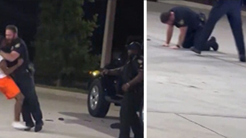 florida sheriffs deputy accidentally shoots partner with taser on video 685c590a7ee63