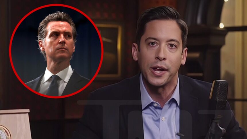 Gavin Newsom a gestionat protestele legate de gheață atât de necorespunzător încât Trump a fost nevoit să intervină, afirmă un analist conservator 1 gavin newsom handled ice protests so terribly that trump had to step in conservative pundit says 6849fabacc14d