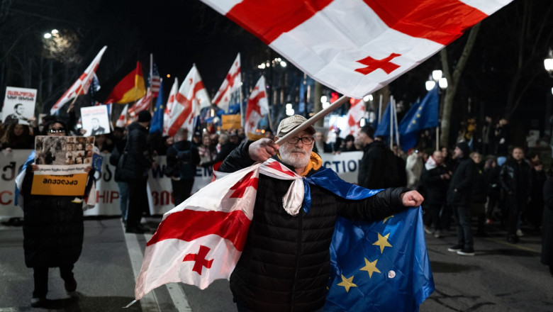 Georgia suspendă activitatea centrului de informare privind UE și NATO din Tbilisi din cauza escaladării tensiunilor cu Occidentul 1 georgia inchide centrul de informare despre ue si nato din tbilisi pe fondul tensiunilor cu occidentul 684091a2df30f