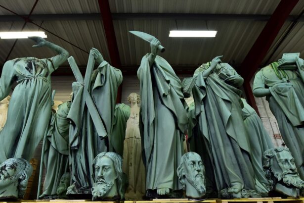 giant statues to return to notre dames spire in latest stage of restoration 6859562d95369