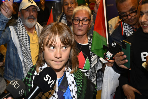 greta thunberg a fost torturata de israelieni cu cantece pentru copii inainte de a fi deportata in suedia 68496e63c65a8