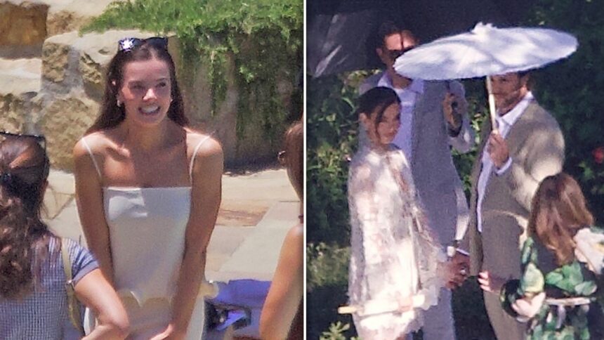 Hailee Steinfeld impresionează într-o rochie seducătoare la repetiția de nuntă alături de Josh Allen 1 hailee steinfeld stuns in leggy dress during wedding rehearsal with josh allen 683b7a2317876