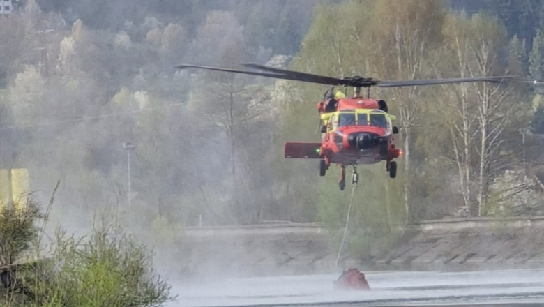 Flăcări devastatoare pe Clisura Dunării. Pompierii luptă de trei zile, cu ajutorul a două elicoptere Black Hawk 1 incendii de vegetatie pe clisura dunarii pompierii intervin de trei zile cu sprijinul a doua elicoptere black hawk 68569bb3634ad