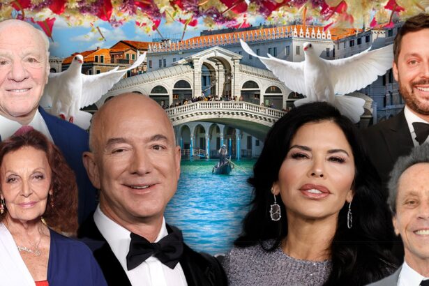 jeff bezos lauren sanchezs wedding draws a listers huge biz power players 685996ab674a9