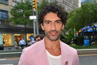 justin baldoni puts blake lively legal feud on pause to awkwardly mingle with fans at disneyland 6861d2dee599a