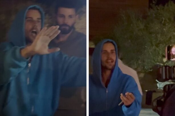 justin bieber clashes with paparazzi in heated confrontation outside malibu club 684c59ba657a6