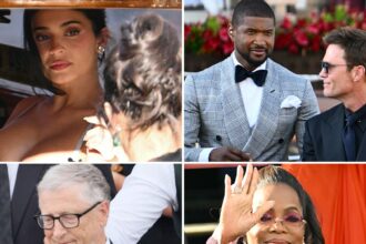 kylie jenner oprah usher more a listers en route to bezos sanchez wedding 685ee4d2de717