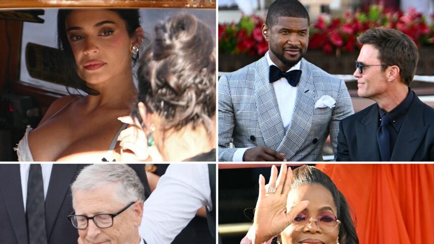 kylie jenner oprah usher more a listers en route to bezos sanchez wedding 685ee4d2de717
