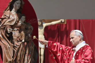 leon al xiv lea a criticat politicile nationaliste in timpul slujbei de duminica ce mesaj a transmis primul papa american 68458cd22b84f