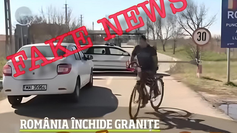 MAI trage un semnal de alarmă: Informații false despre închiderea granițelor României circulă pe rețelele sociale 1 mai avertizeaza asupra unui fake news circula informatii false pe retelele sociale ca romania ar inchide granitele 684298f8a7d82