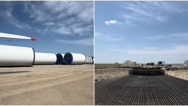Ministrul Energiei explorează un parc eolian impresionant în Buzău: „Un gigant energetic” de 461 MW 1 ministrul energiei vizita pe santierul unui parc eolian din buzau un colos energetic de 461 mw 68517fbf5d29f