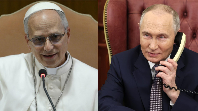 Papa Leon al XIV-lea a avut o conversație telefonică inedită cu Vladimir Putin. Ce solicitări a adresat suveranul pontif liderului rus 1 papa leon al xiv lea a vorbit la telefon pentru prima data cu vladimir putin ce i a cerut suveranul pontif presedintelui rus 68415ebae75f5