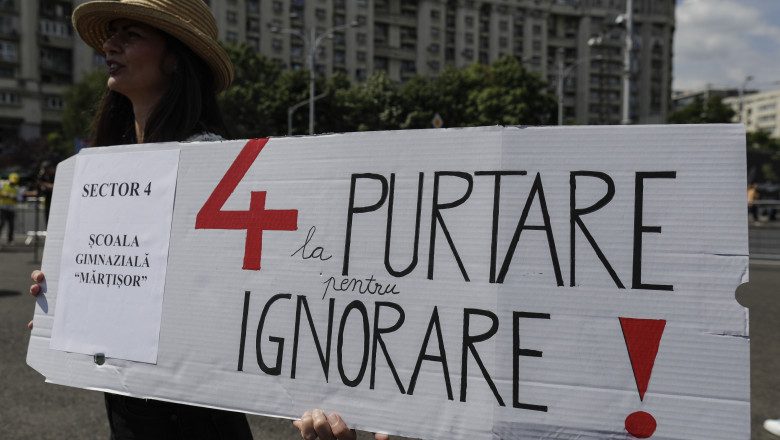 Sindicaliștii din învățământ protestează pe 18 iunie cu banderole și ecusoane: Care sunt revendicările lor? 1 protest al sindicalistilor din educatie in 18 iunie prin purtarea de banderole sau ecusoane care le sunt nemultumirile 684c2eff90a66