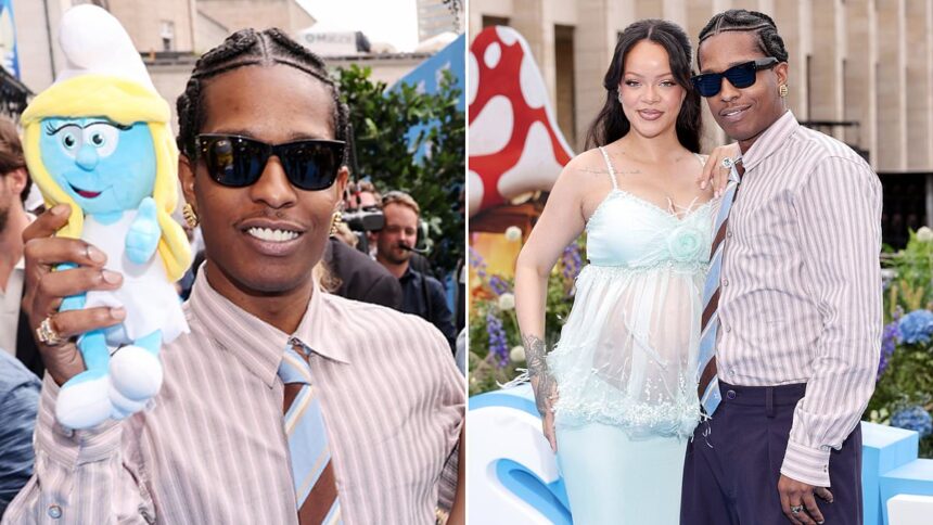 Fanii Rihannei sunt în delir după ce A$AP Rocky a dezvăluit din greșeală sexul celui de-al treilea copil. 1 rihanna fans go wild as aap rocky accidentally reveals gender of their third baby 6862c46e7af18