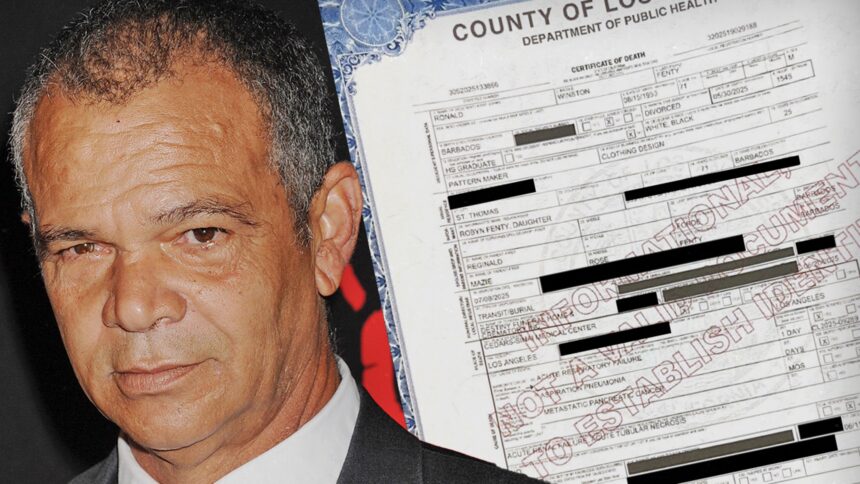 Cauza decesului tatălui lui Rihanna, Ronald Fenty, a fost făcută publică. 1 rihannas father ronald fentys cause of death released 685d8764b7f3b
