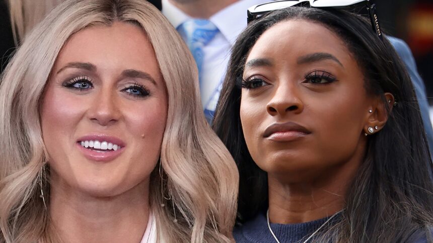 Riley Gaines Își Anunță Sarcina și Îi Aruncă o Săgeată lui Simone Biles 1 riley gaines announces shes pregnant takes jab at simone biles 684f536f8d267