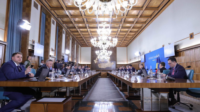 Reuniune specială a Executivului pentru sprijinirea regiunilor afectate de inundații 1 sedinta extraordinara de guvern pentru acordarea de ajutoare destinate zonelor distruse de inundatii 683c5968ea291