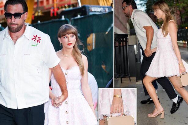 taylor swift and travis kelce hold hands on romantic date as her bitter ex mocks her publicly 686161523ced7