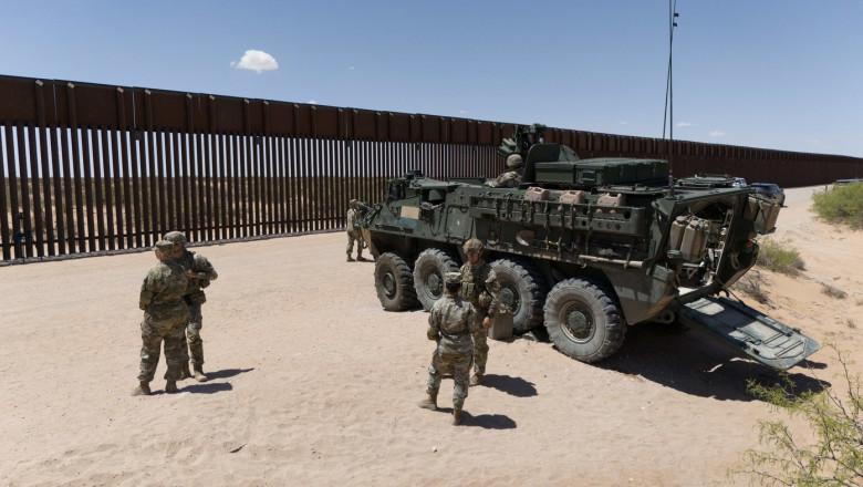 trump trimite noi trupe la granita cu mexicul pentagonul infiinteaza inca doua zone militare pentru controlul imigratiei 685d164b378e1