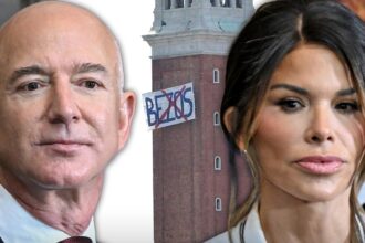 venice locals protest jeff bezos lauren sanchezs upcoming wedding 684b0a858280d