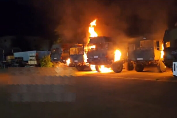 video ancheta privind un posibil sabotaj al rusiei in germania dupa ce mai multe camioane ale armatei au fost incendiate 68601e8f89230