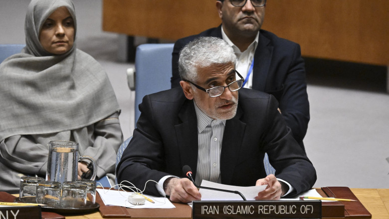 Ambasadorul Iranului la ONU lansează un semnal de alarmă: îmbogățirea nucleară a Teheranului va continua fără încetare. 1 video avertismentul ambasadorului iranian la onu imbogatirea nucleara a teheranului nu se va opri niciodata 686275accb333