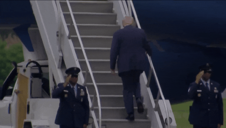video donald trump s a impiedicat pe scara avionului si era sa cada ce spunea el cand biden a fost victima aceluiasi incident 6846a9661d664