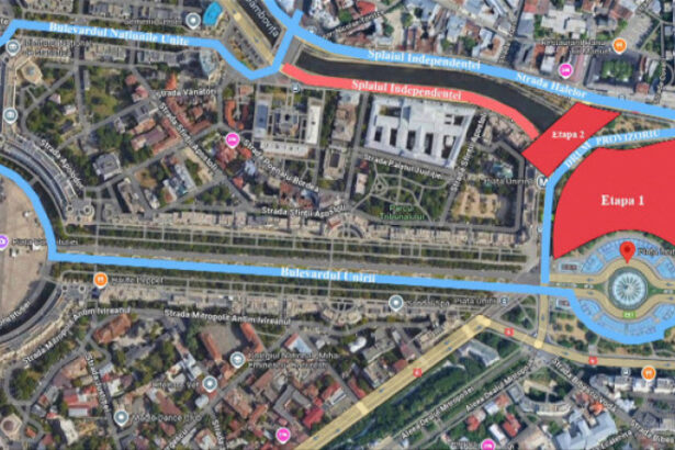 video incep lucrarile de la planseul unirii zona in care circulatia va fi restrictionata in urmatoarele 6 luni incepand de marti 6844577f1f354