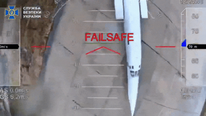 video lebada alba cel mai modern avion nuclear al rusiei lovit de ucraineni noi imagini ale atacului sbu asupra bazelor aeriene ruse 684068980ac23