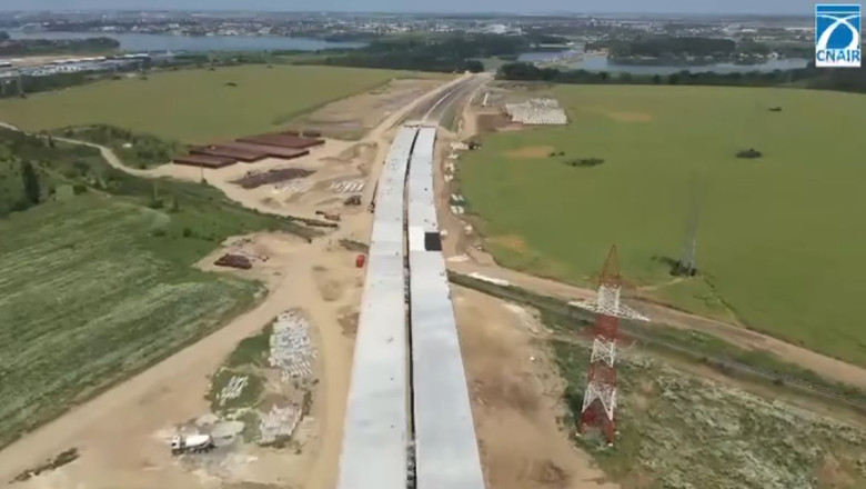Progresul construcției pentru lotul 4 al A0 Nord depășește 70%. Care este termenul estimat pentru finalizare? 1 video lucrarile pentru constructia lotului 4 al a0 nord au depasit 70 cand ar putea fi finalizate 6852fb56dadf5