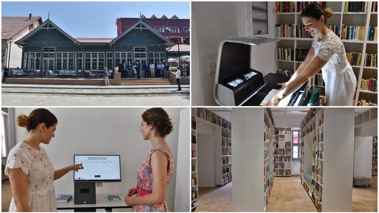 O fostă ruină devine bibliotecă: Descoperă cum funcționează sistemul self-service în cea mai avansată bibliotecă dintr-o stațiune balneară 1 video ruina transformata in biblioteca cum functioneaza sistemul self service in cea mai moderna biblioteca dintr o statiune balneara 6850eacf9c737