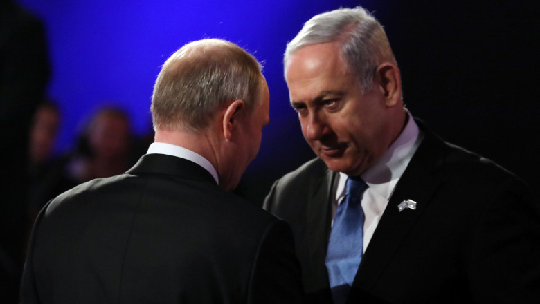Vladimir Putin își propune să intervină în disputa dintre Israel și Iran. Liderul rus a avut o discuție telefonică cu Benjamin Netanyahu 1 vladimir putin se ofera sa medieze conflictul dintre israel si iran presedintele rus a vorbit la telefon cu benjamin netanyahu 684c8c6fede20