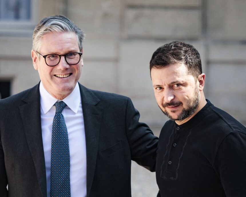 zelenskyy calls russia iran and north korea a coalition of murderers during uk visit 6859643be4f19